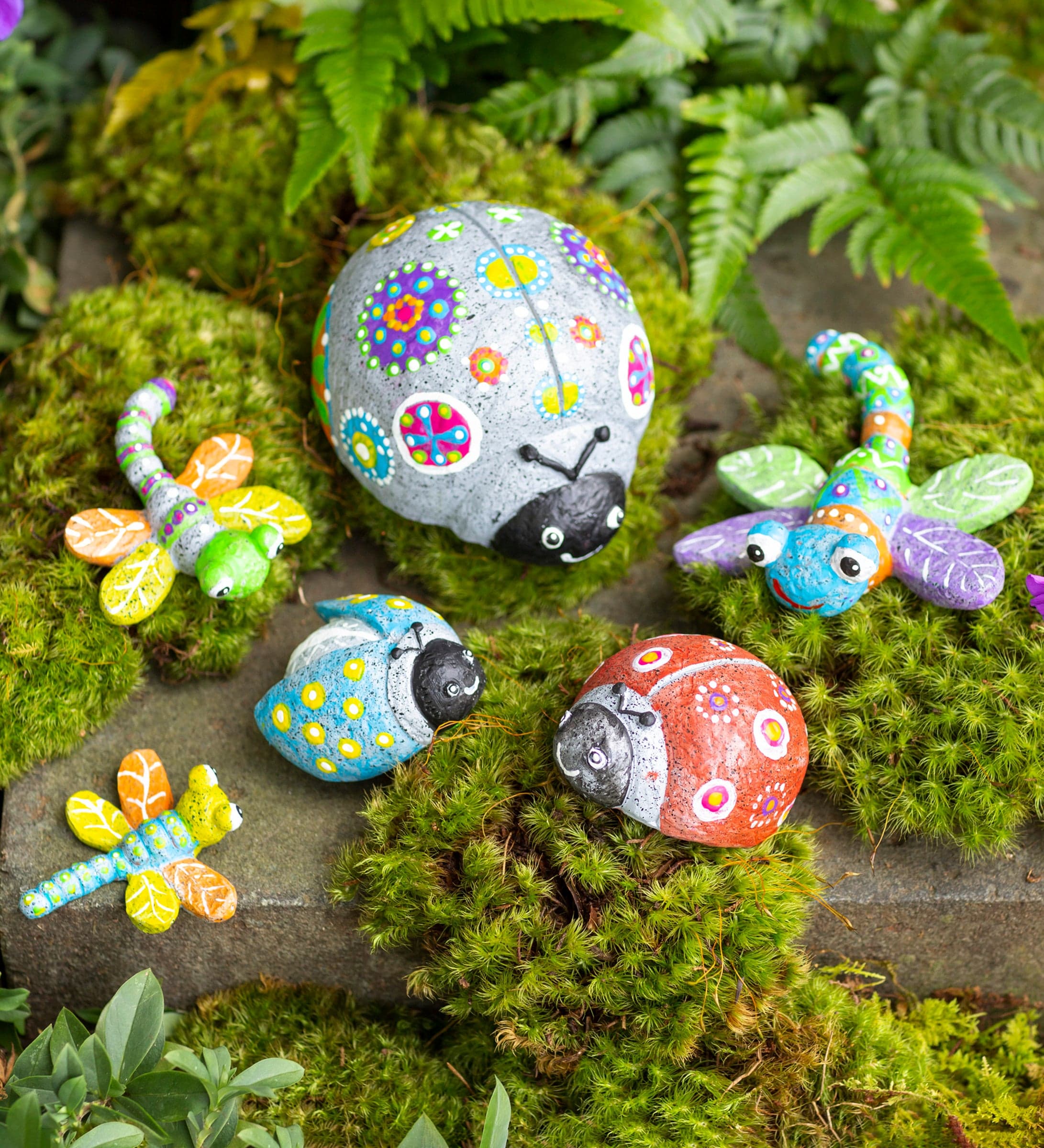 Painted Rocks for Artistic Yard and Garden Designs, 40 Cute Rockpainting  Ideas