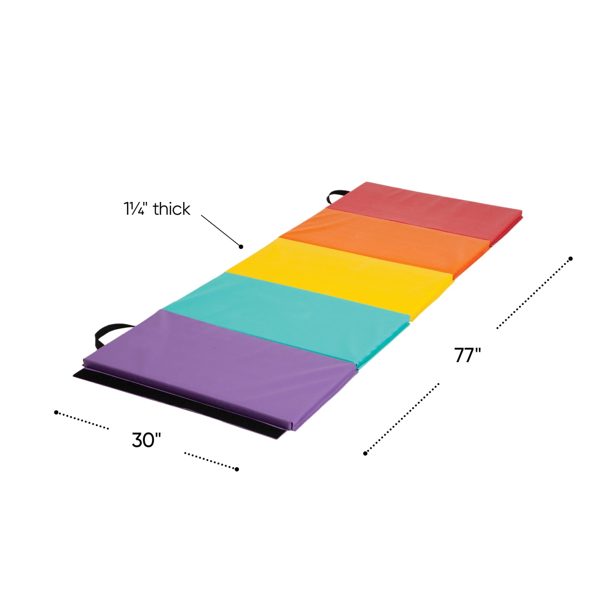 HearthSong 5-Panel Folding Gymnastics Tumbling Mat