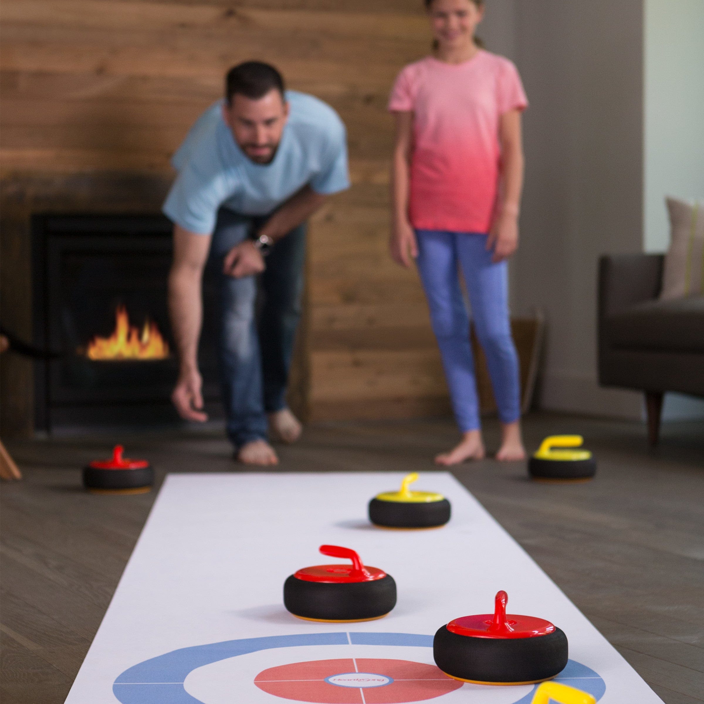 Hearthsong curling offers Zone indoor family game