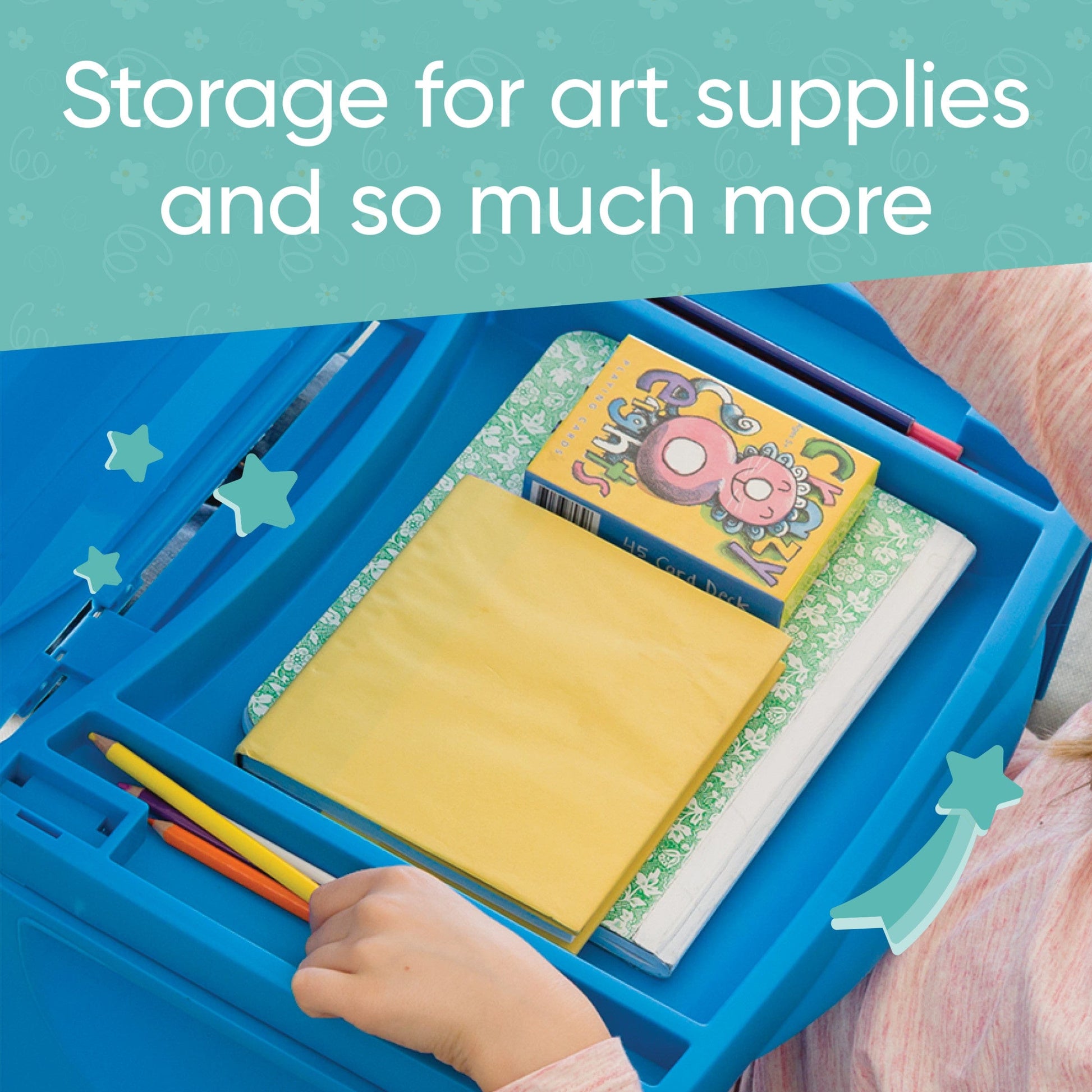 Art Tool and Sketch Boxes in Craft Storage 