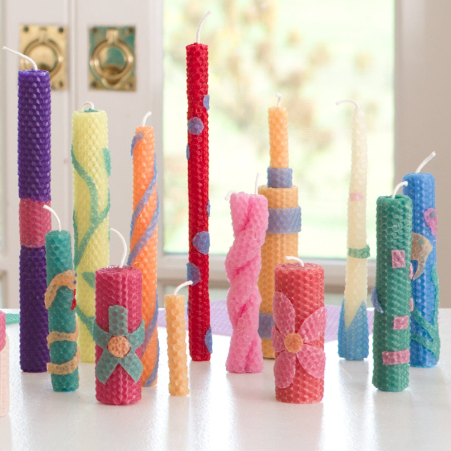How to Make Beeswax Candles from Sheets (EASY) 