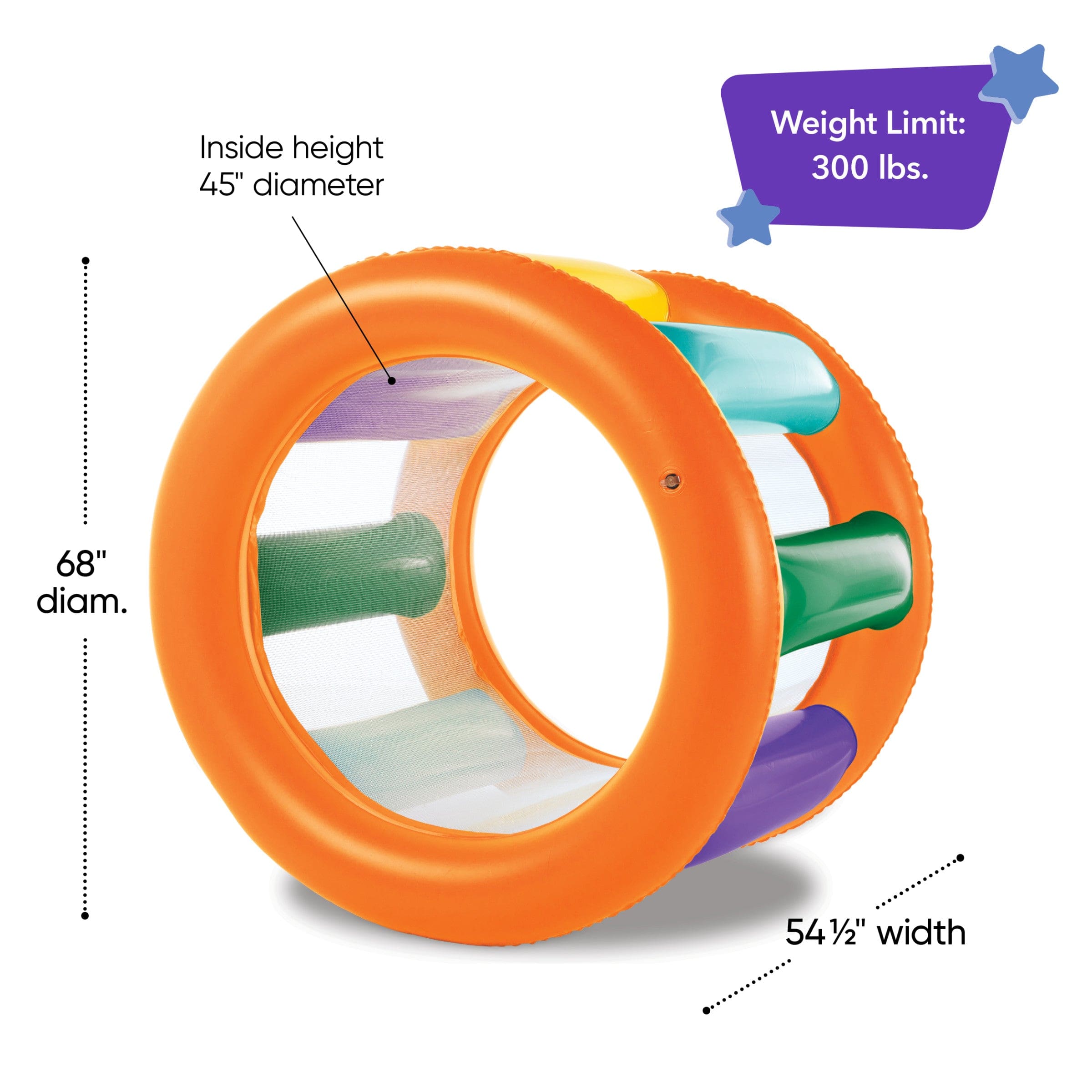 Roll with it sales giant inflatable wheel