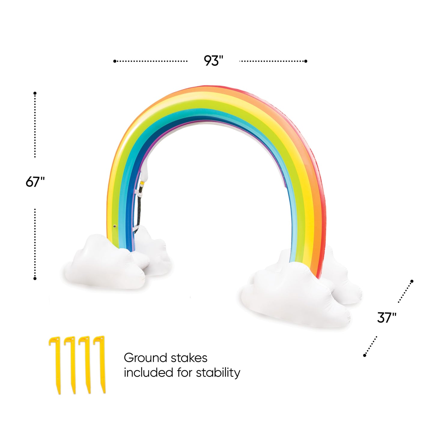 Giant Inflatable Rainbow Arch Sprinkler