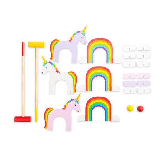 Unicorn Croquet Set