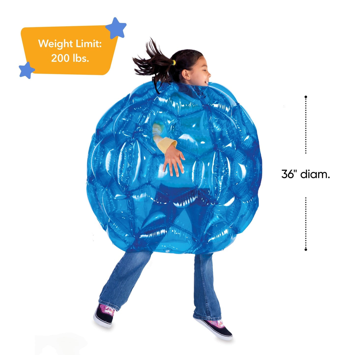 Inflatable Buddy Bumper Balls, Set of Two