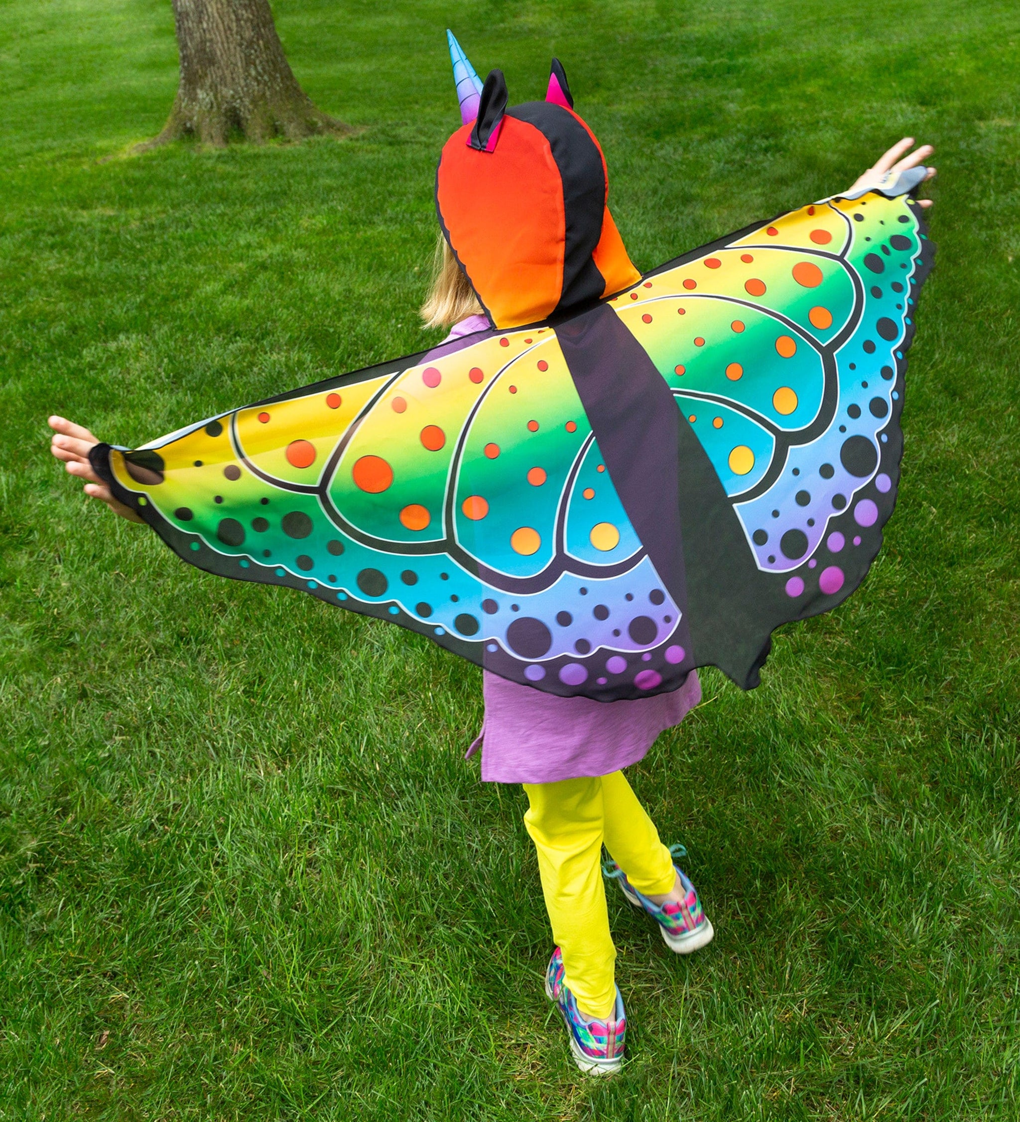 Rainbow Butterfly Unicorn Wings Costume – Hearthsong