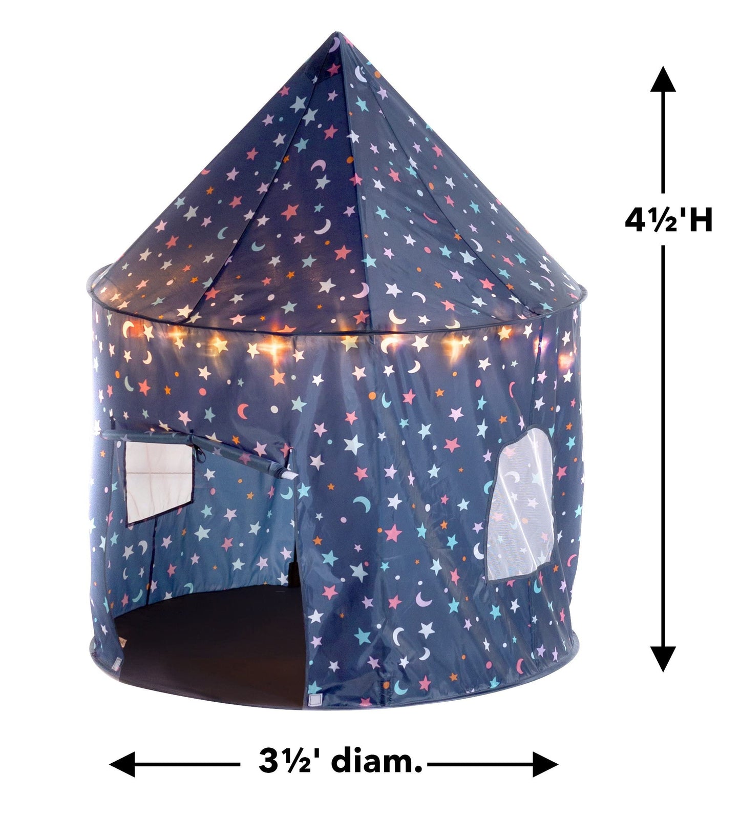 Pop-Up Play Tent with Lights