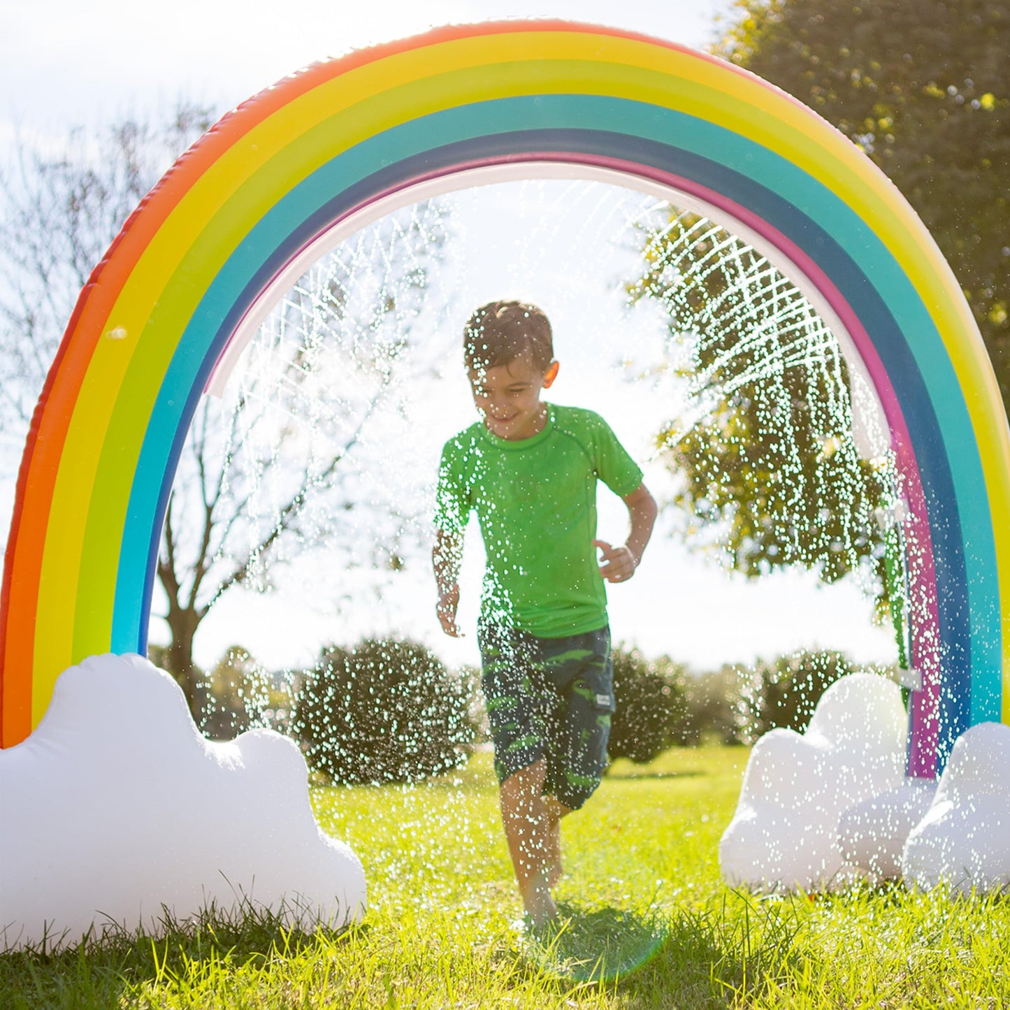 Giant Inflatable Rainbow Arch Sprinkler