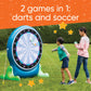 Jumbo Inflatable 2-in-1 Darts and Soccer Set