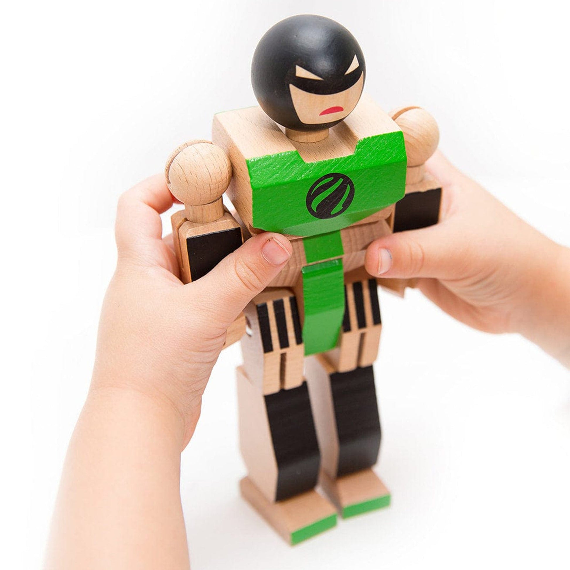 Once Kids Playhard Hero Factory - DIY Wooden Action Figure