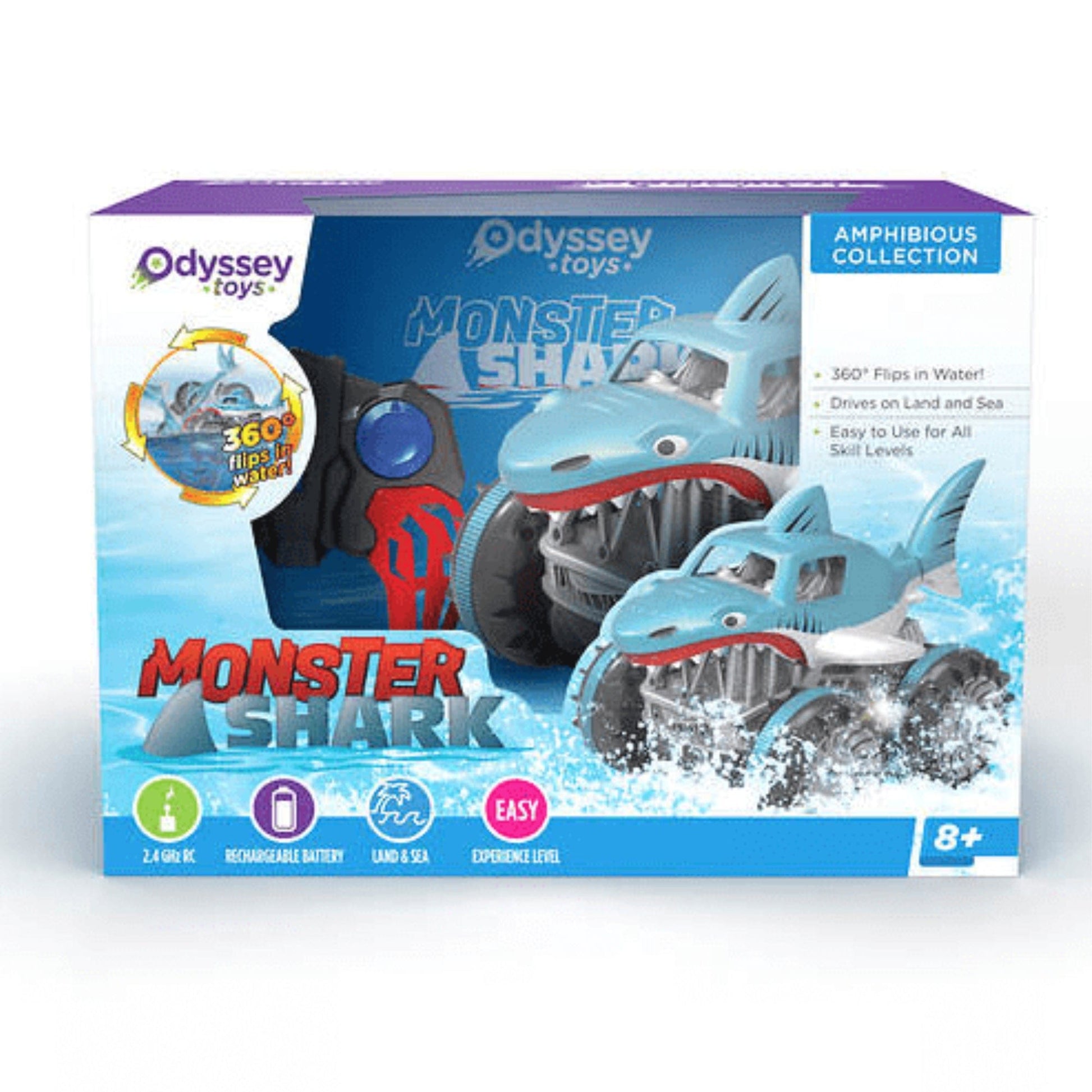 New Upgraded Remote Control Shark Toys Pool Toys Outdoor Toys for