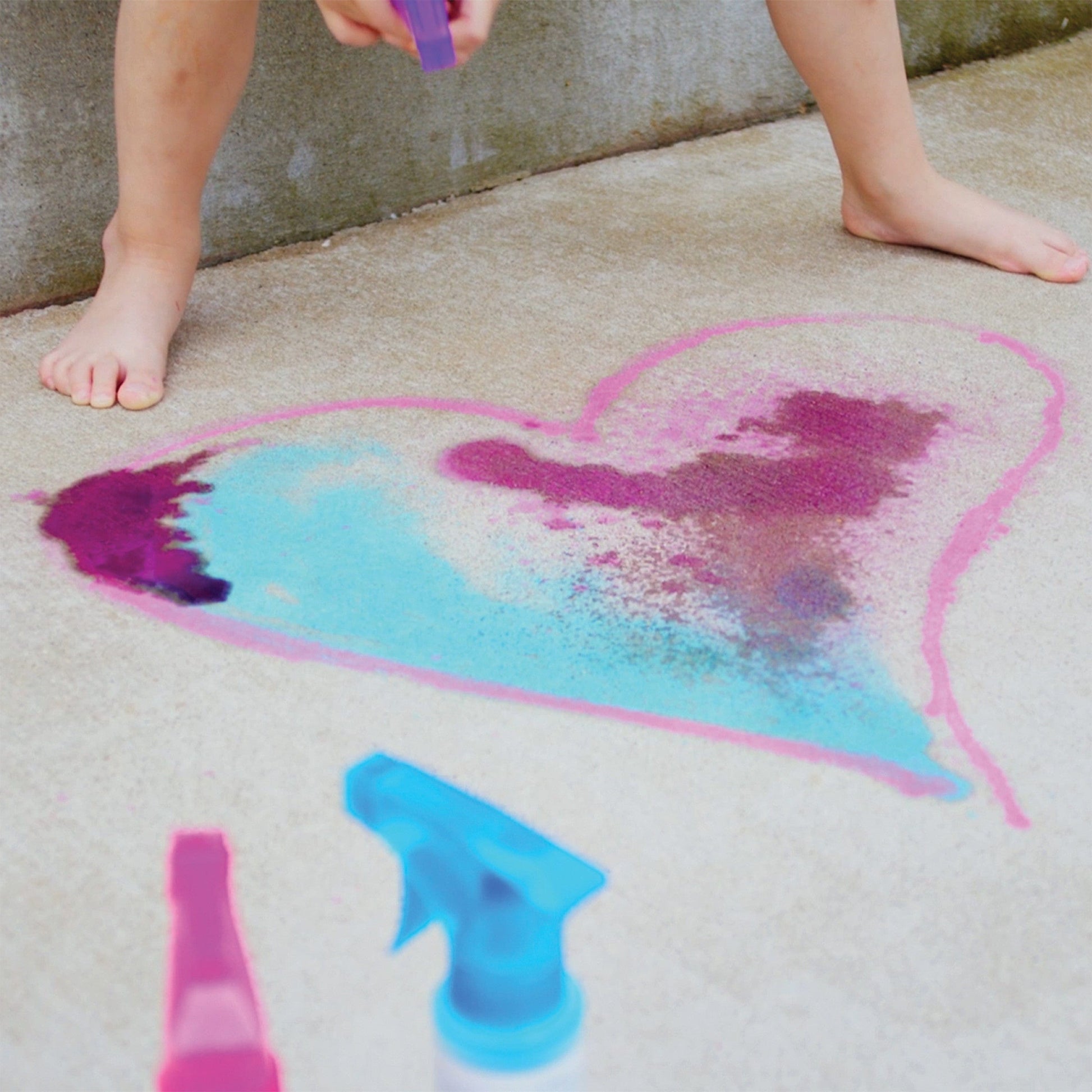 ChalkScapes Mandalas Sidewalk Stencils Chalk Art Kit – Hearthsong