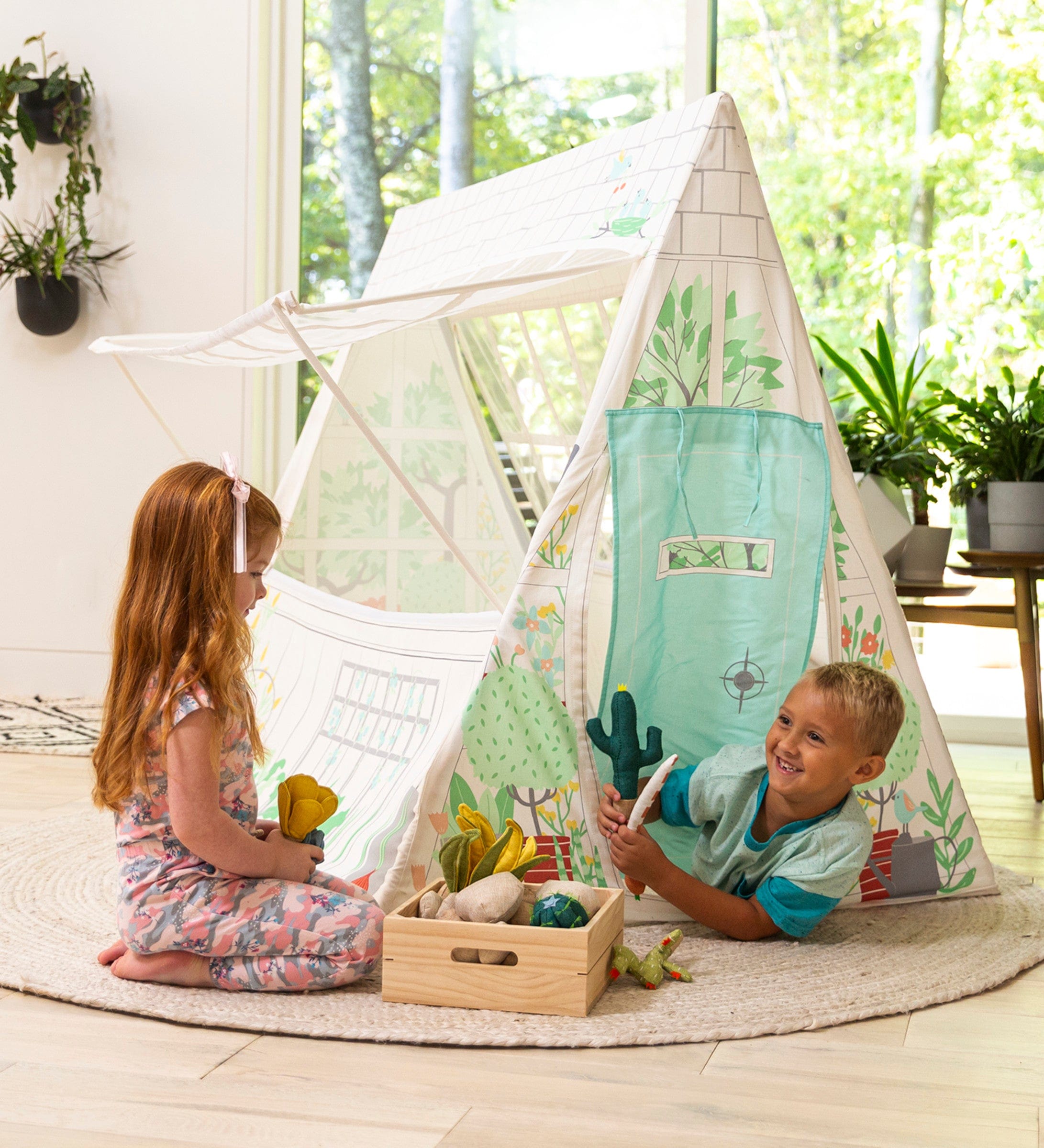 Baby play outlet tent