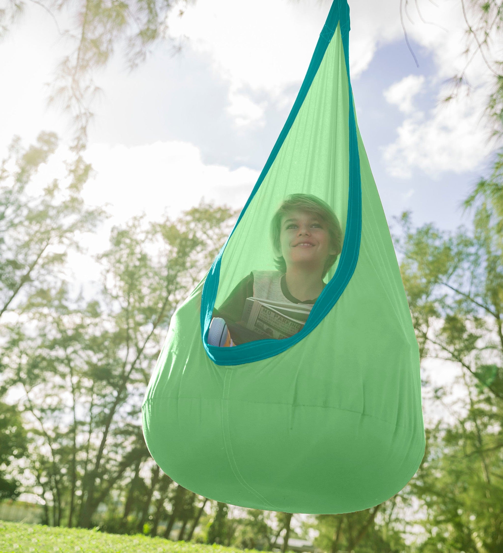 HugglePod Deluxe Canvas Hanging Chair – Hearthsong