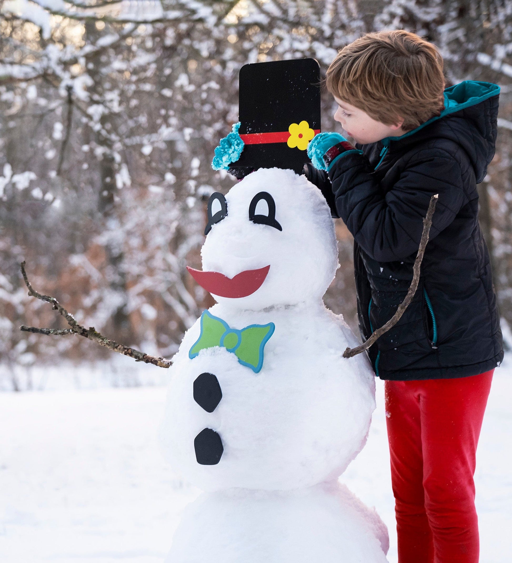 Great Choice Products Build Your Own Snowman Making Kit For Kids