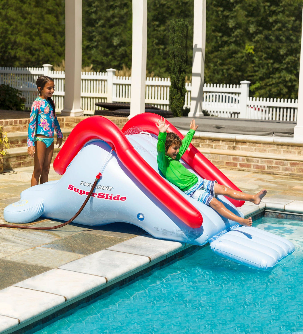 Inflatable Water Pool Slide For Kids, Water Yard Toys – Hearthsong