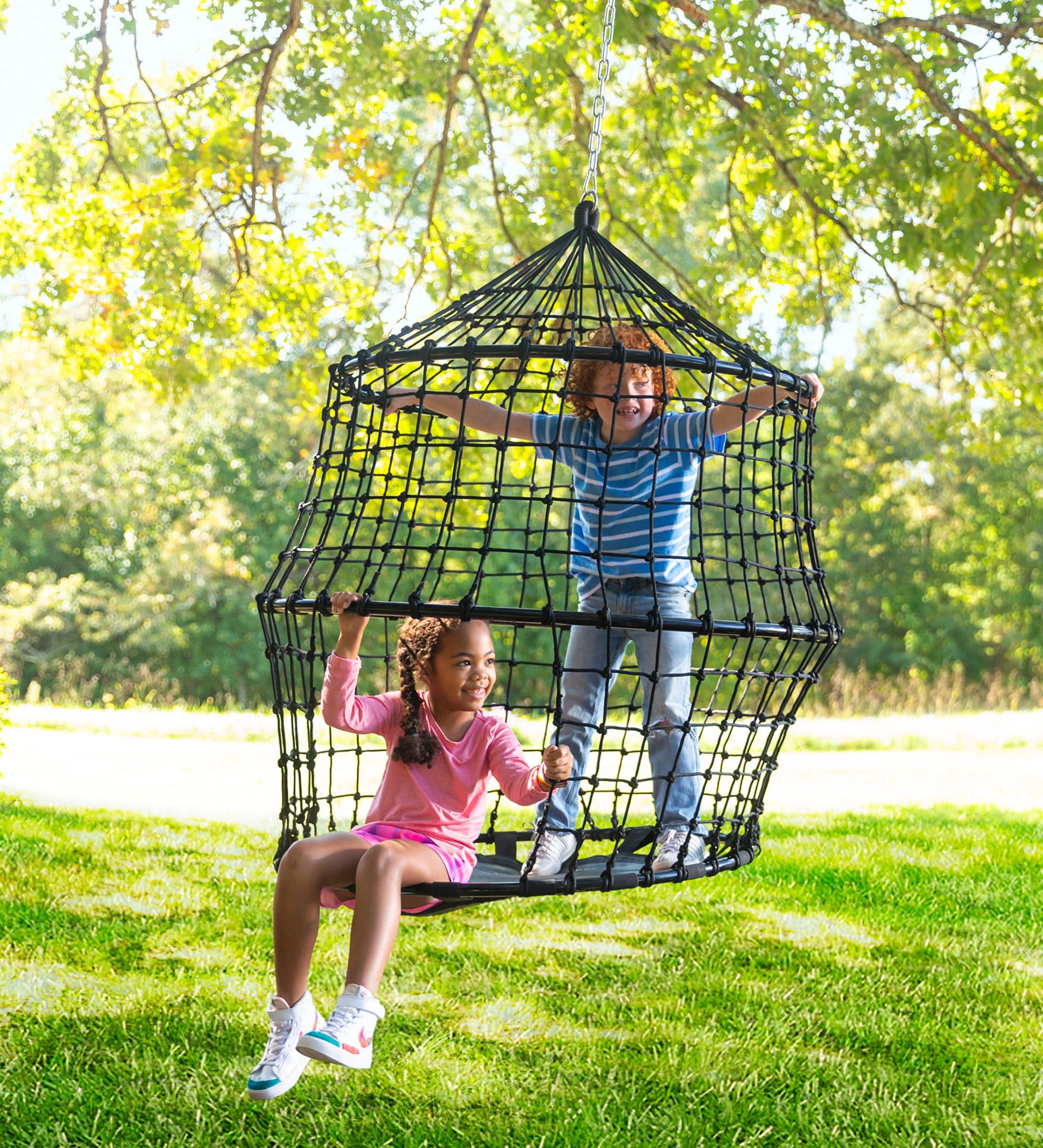 Climber and swing store set