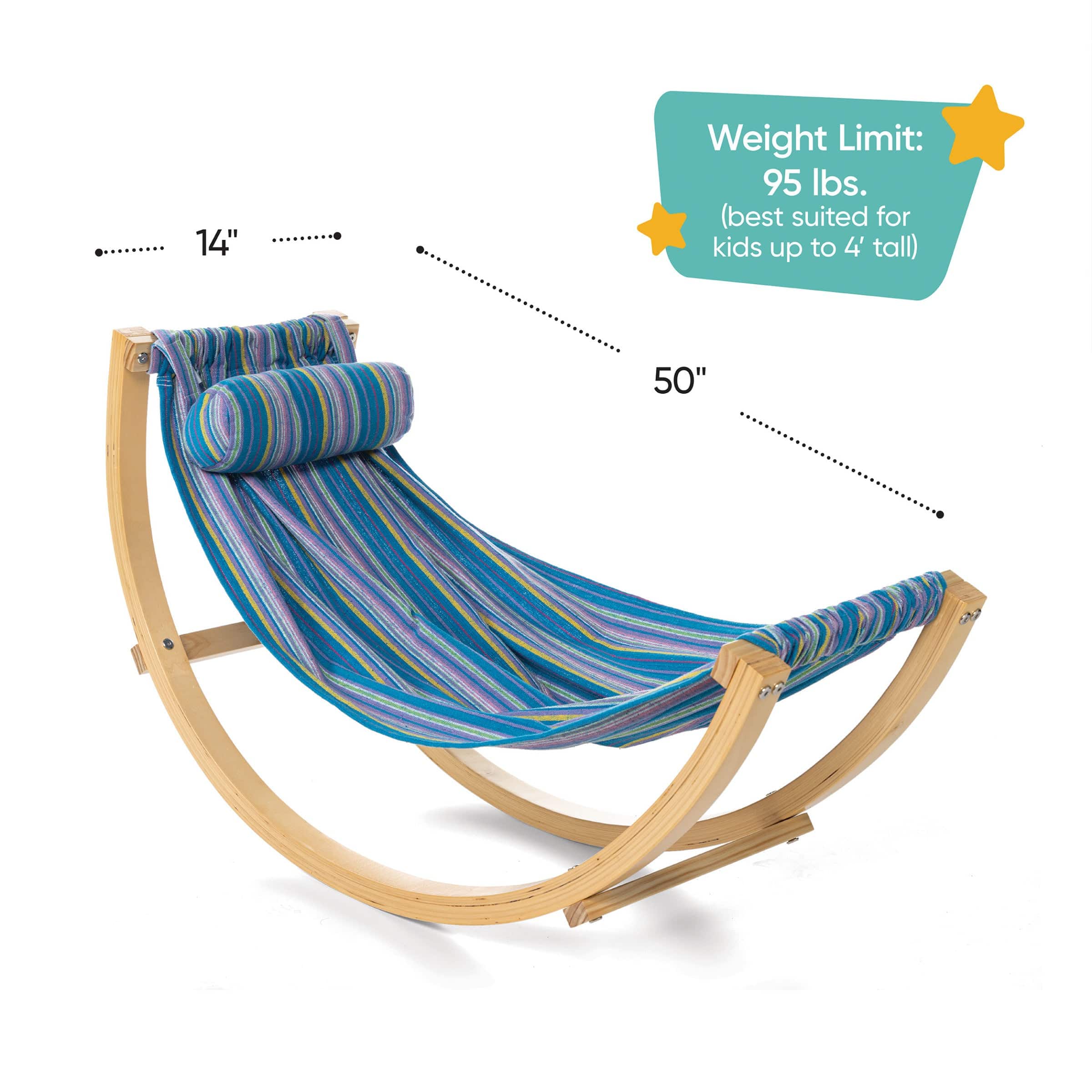 Kids hammock rocker hot sale