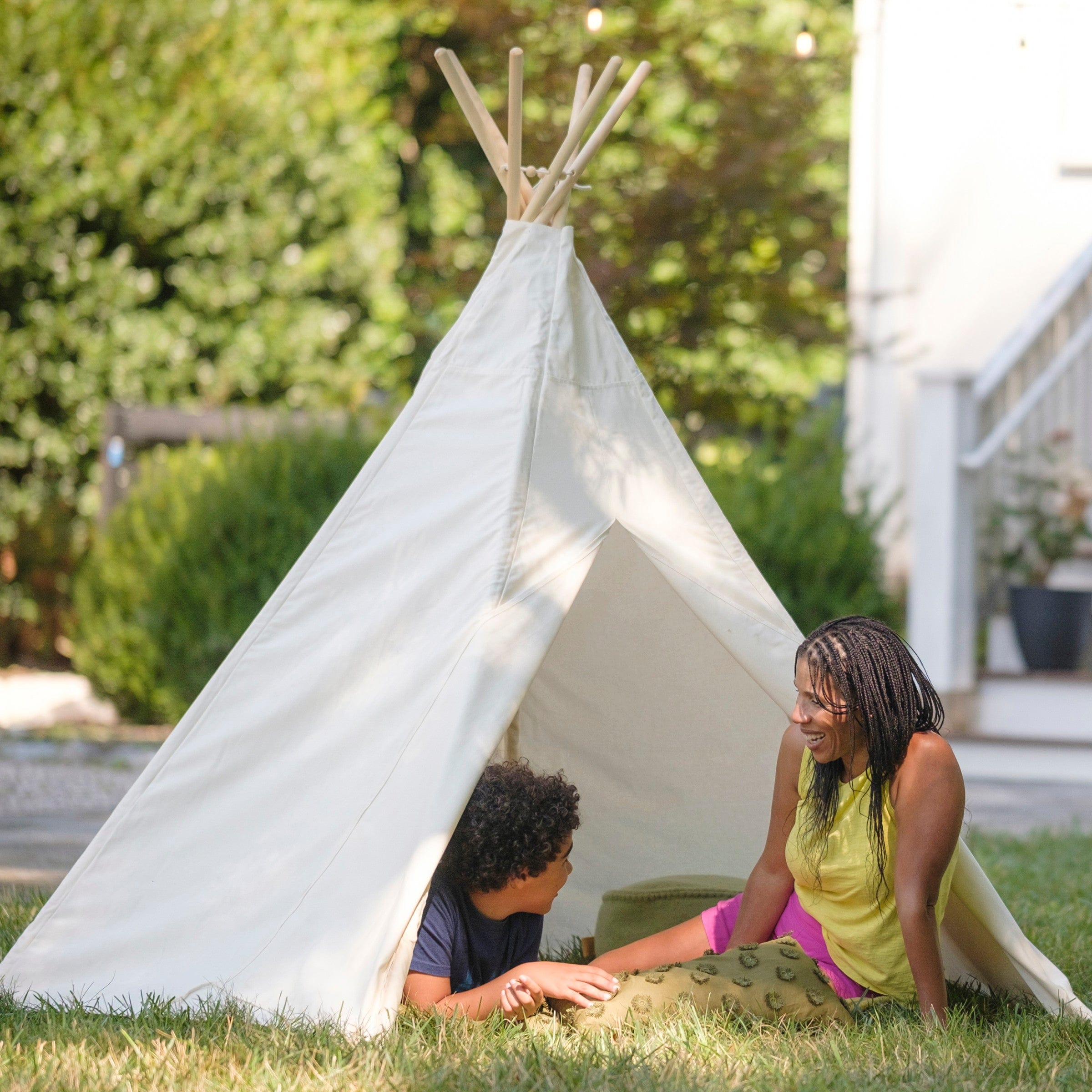 Kids store backyard tent