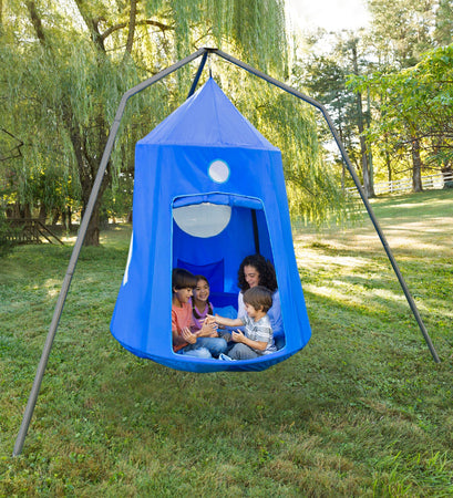 HugglePod HangOut Nylon Family Hanging Tent with Family HugglePod Hang ...