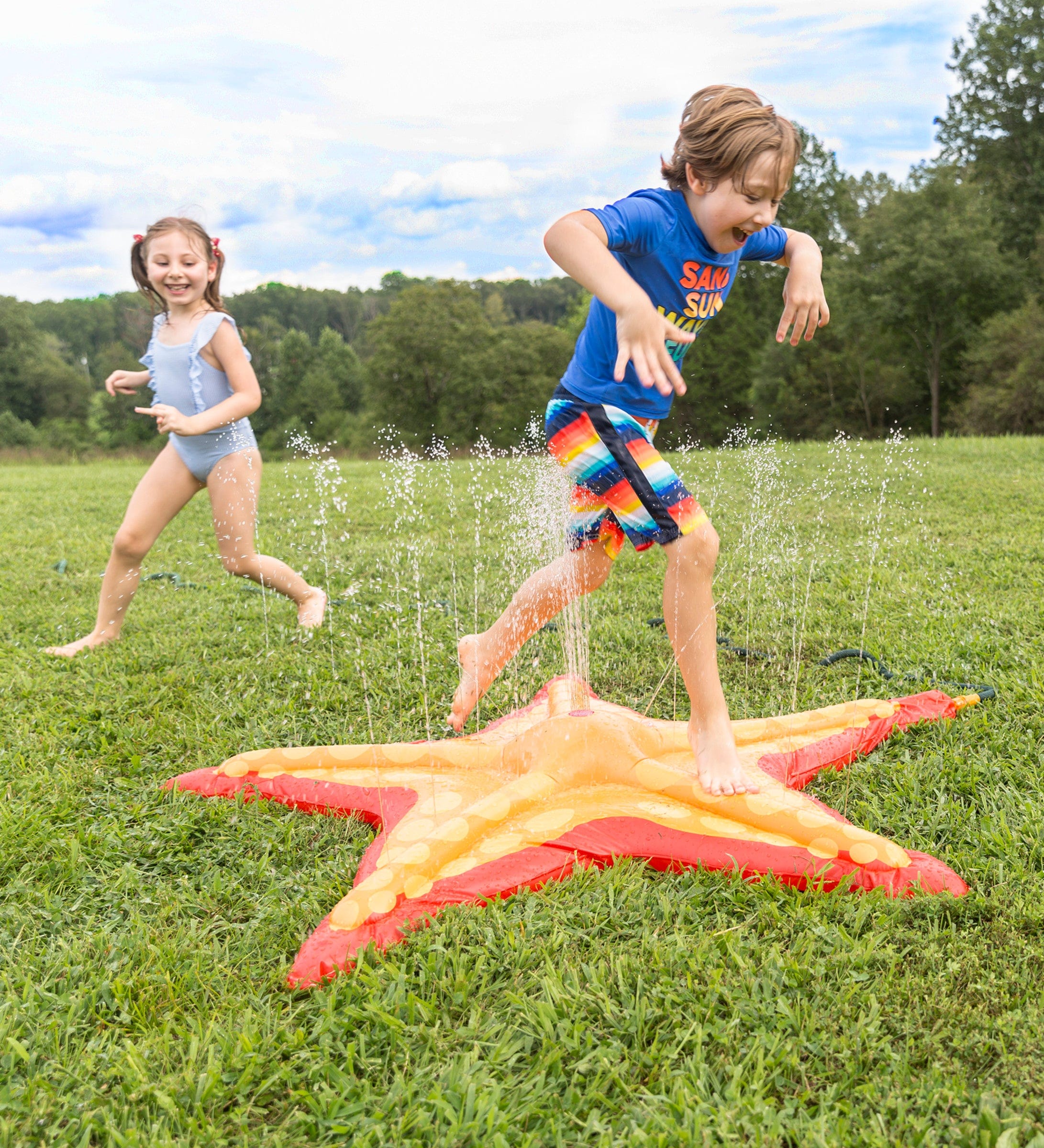 Splash　Starfish　Sprinkler　5-Foot　Pad　–　Hearthsong