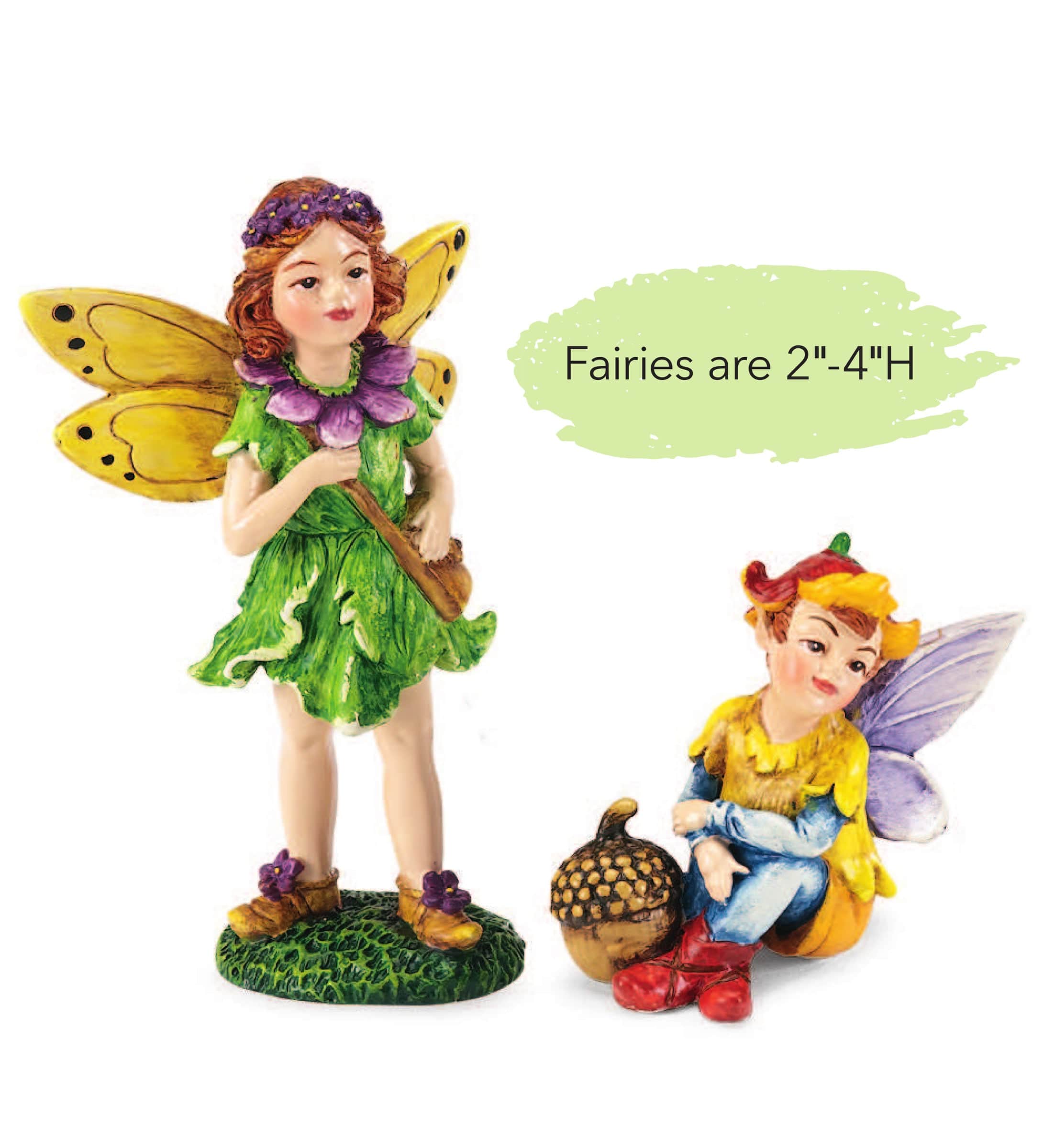 Nature-Themed Fairies, Set of 5 – Hearthsong