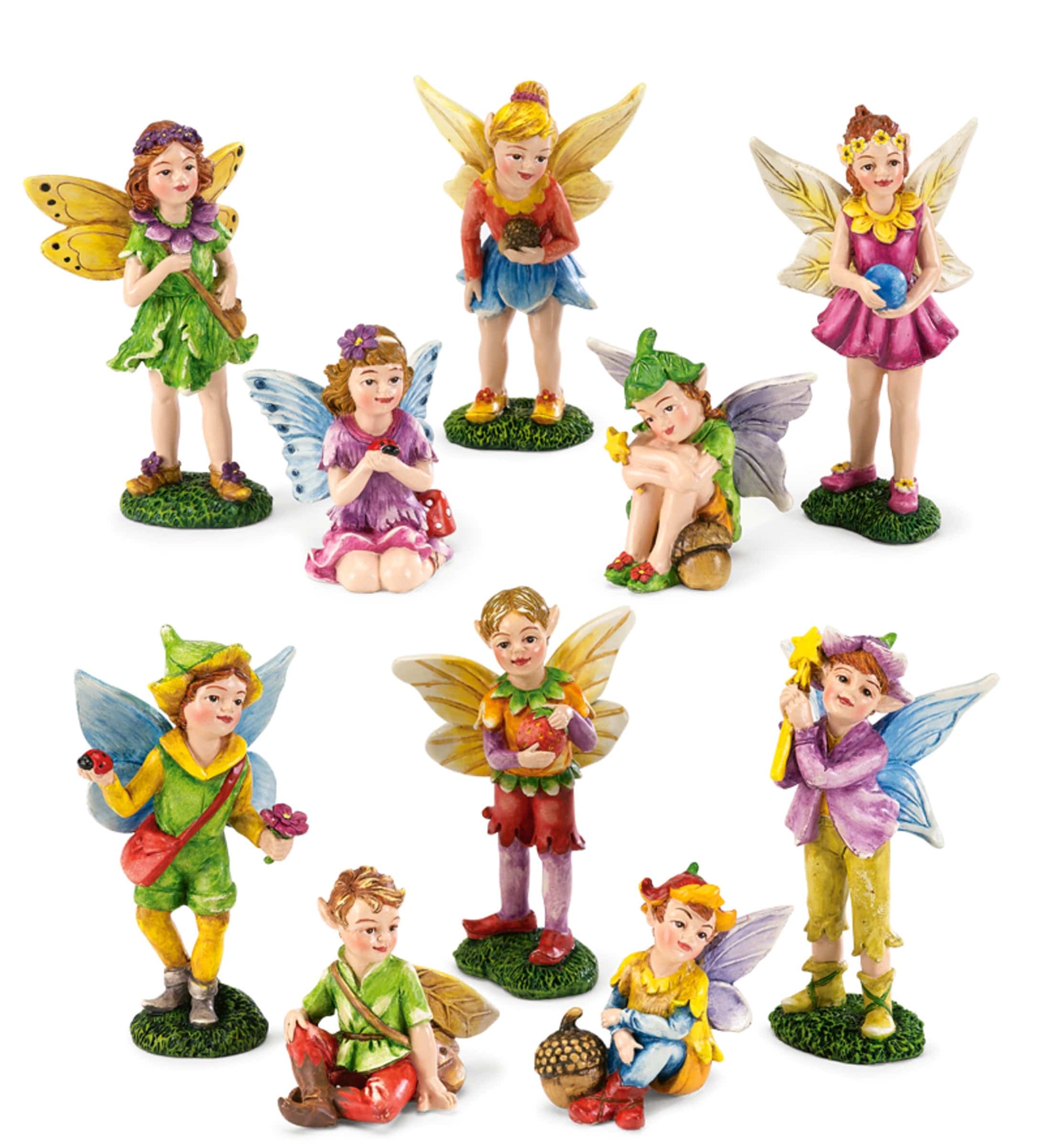 Nature-Themed Fairies, Set of 5 – Hearthsong