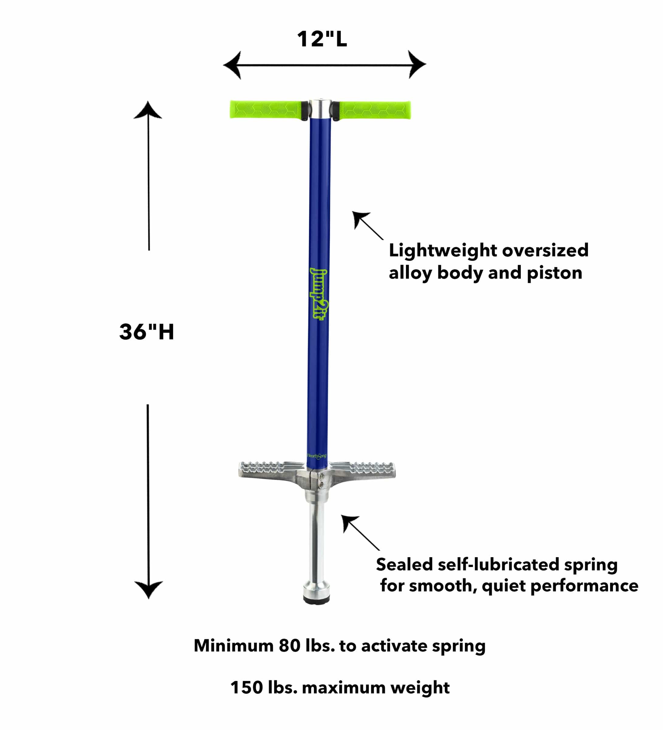 Jump2It Performance-Level Sport Pogo Stick for deals Kids.