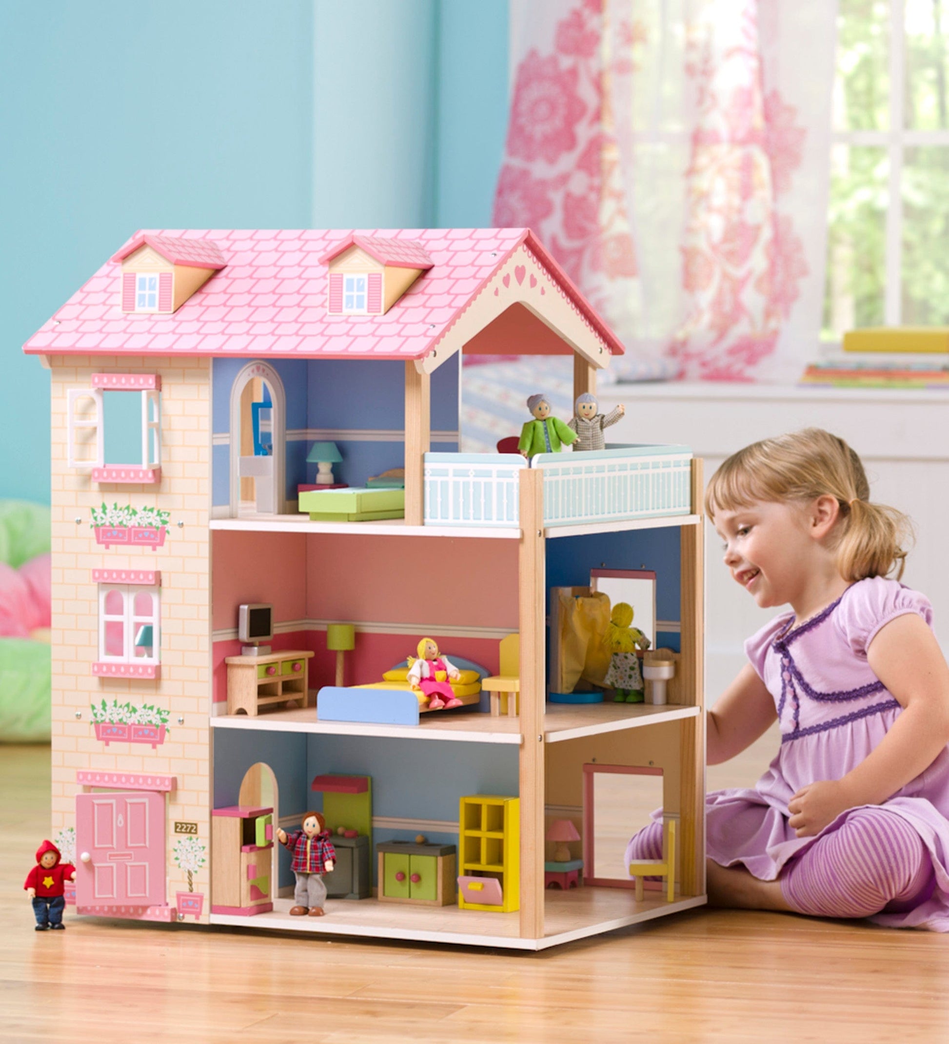 Large Dollhouses for Barbie Size Dolls