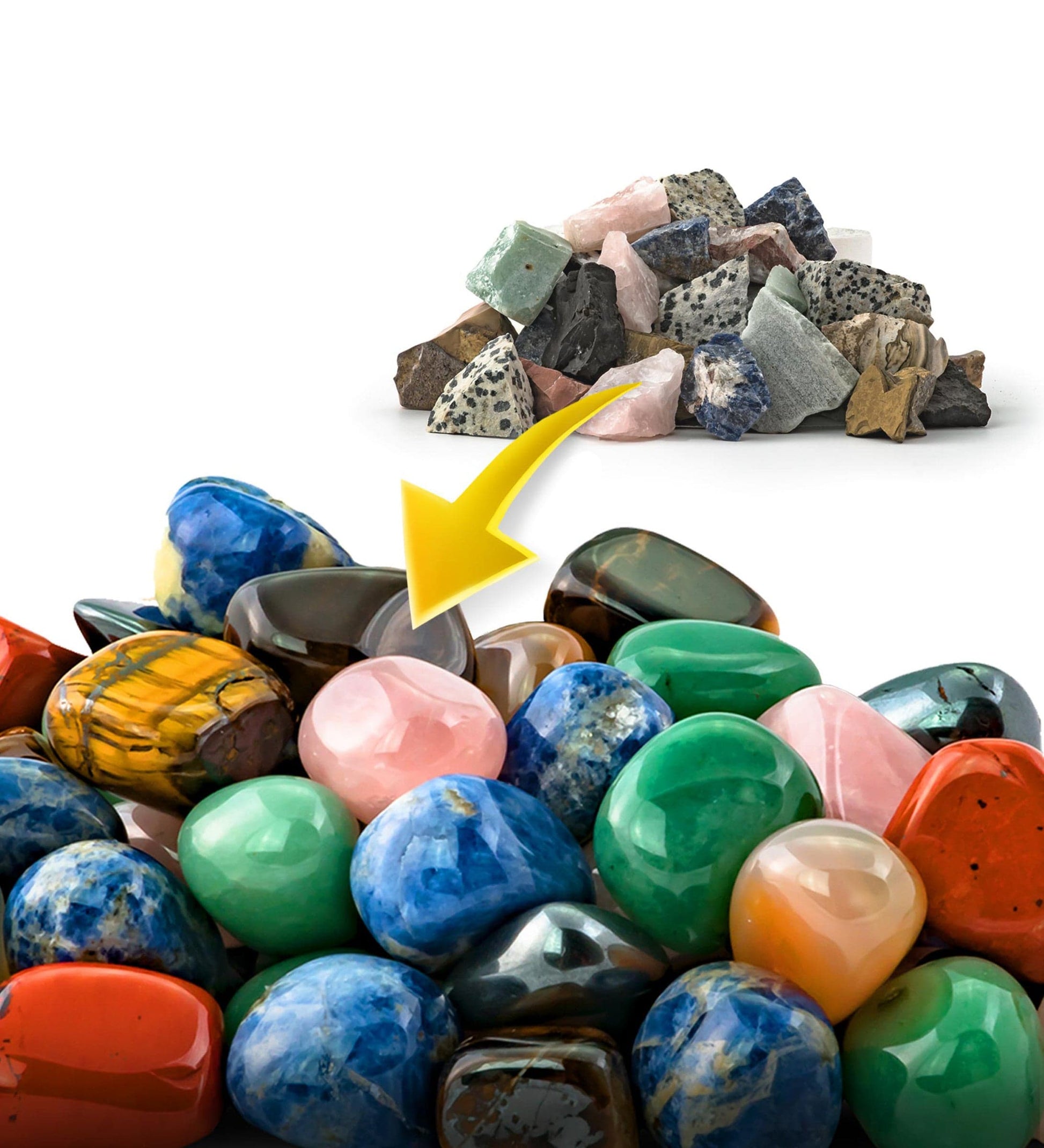 Tumbler Accessory Kit: Rocks, Grit, & Jewelry-Making