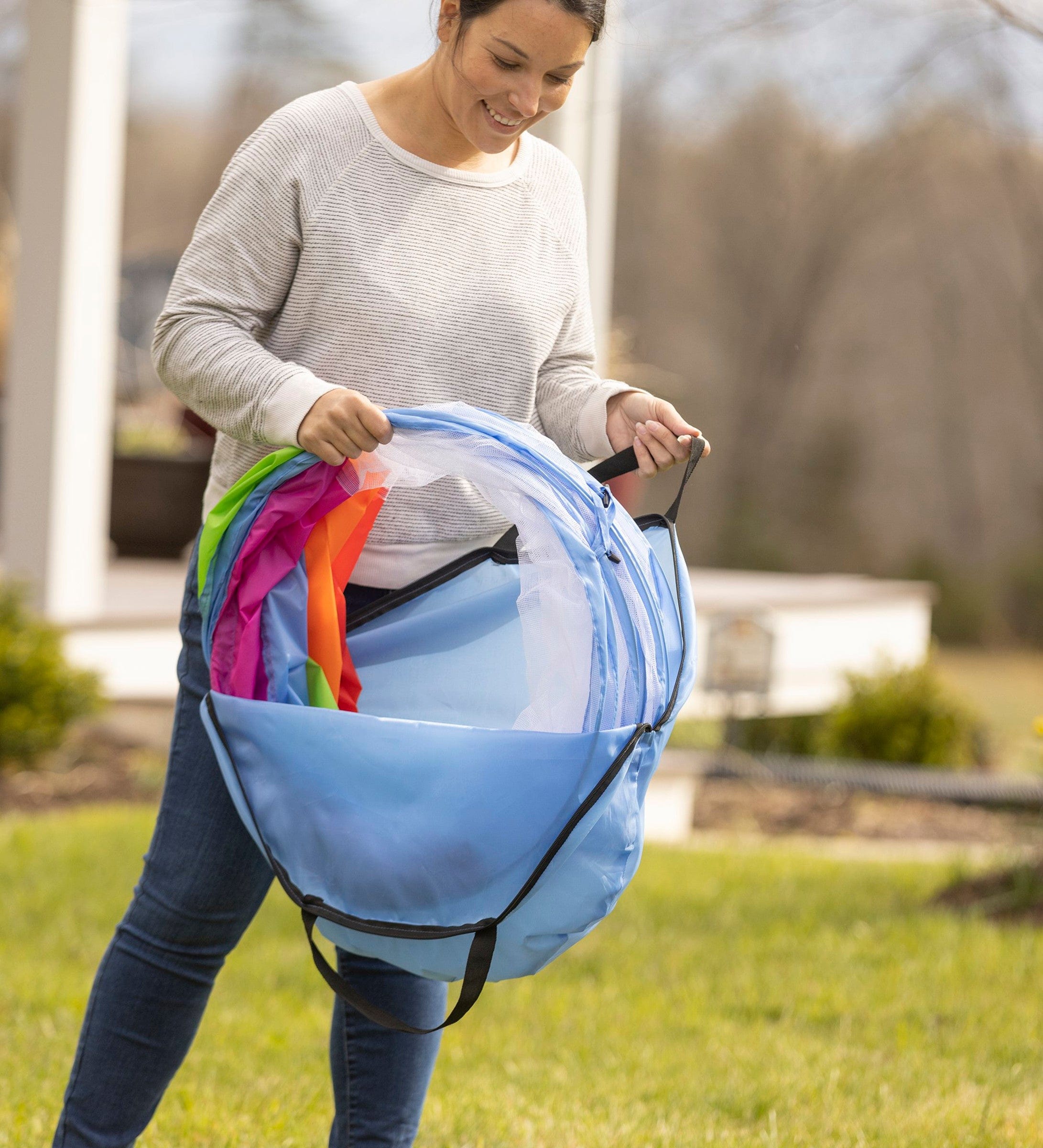 Pop-Up Rainbow Play Tents and Tunnels, Set of 4 – Hearthsong