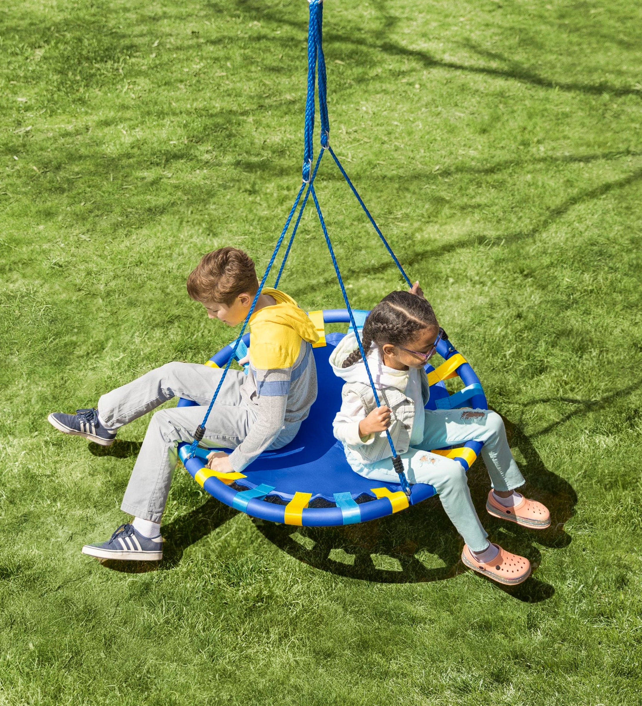 40-Inch Giant Super Loop Backyard Saucer Swing – HearthSong