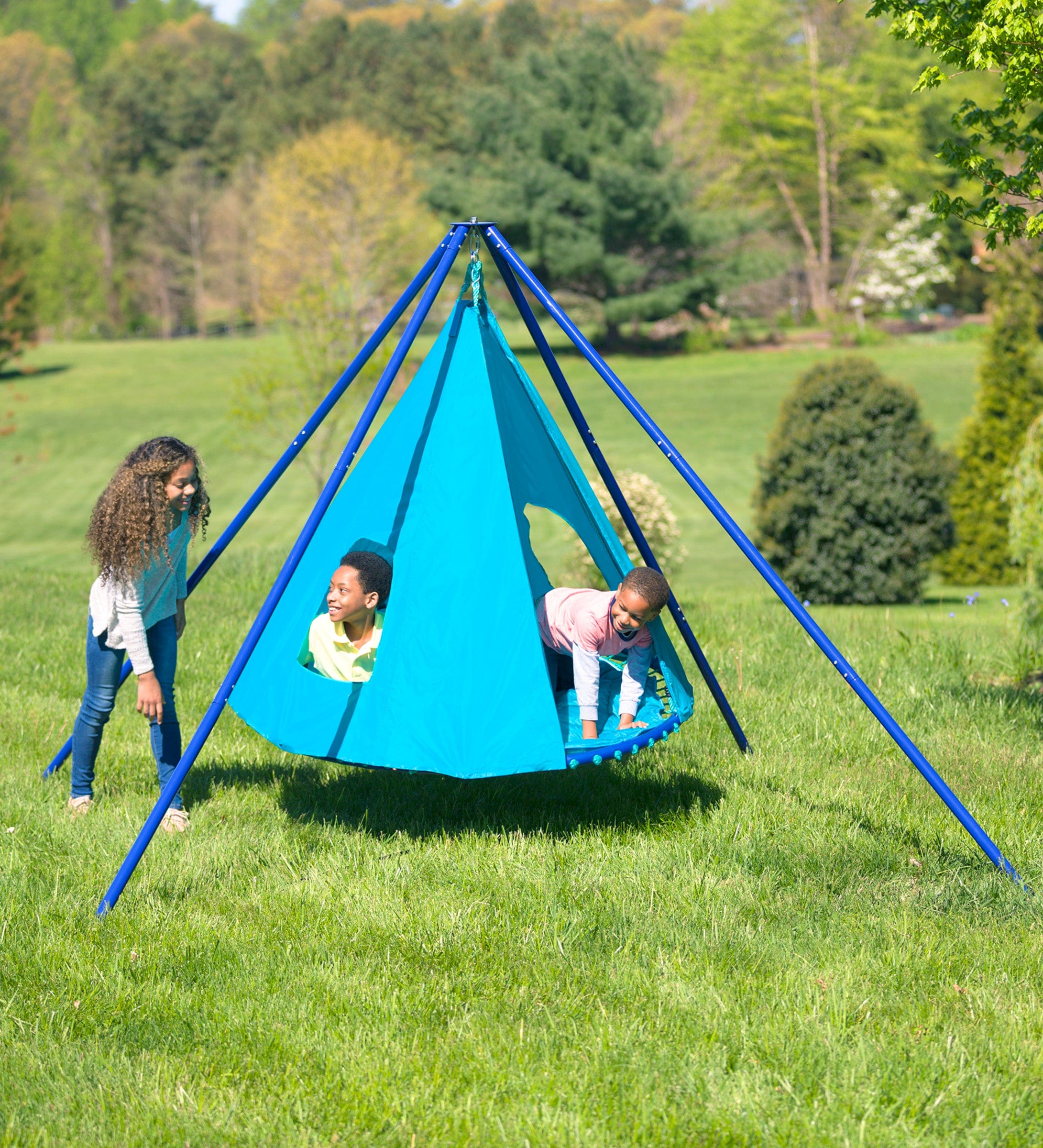 Tent swing 2025 with stand