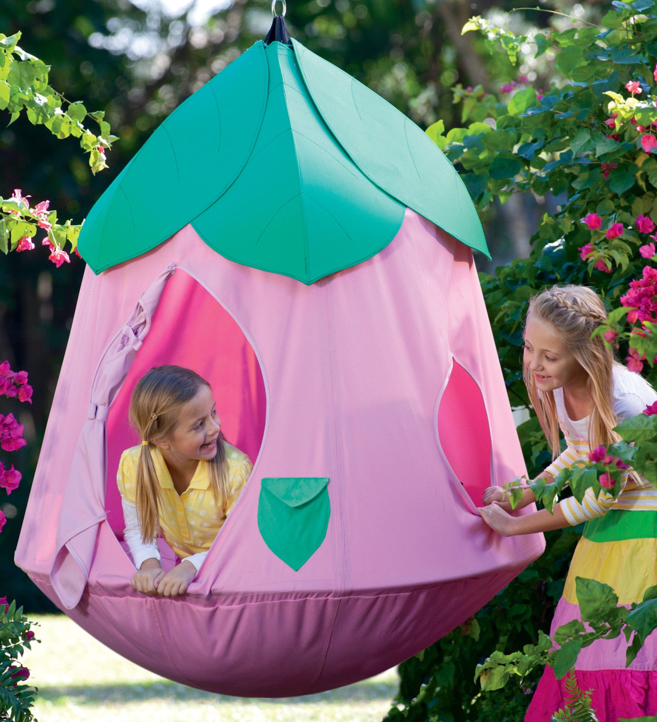 Cozy Posy HugglePod HangOut Nylon Hanging Tent and Crescent Stand