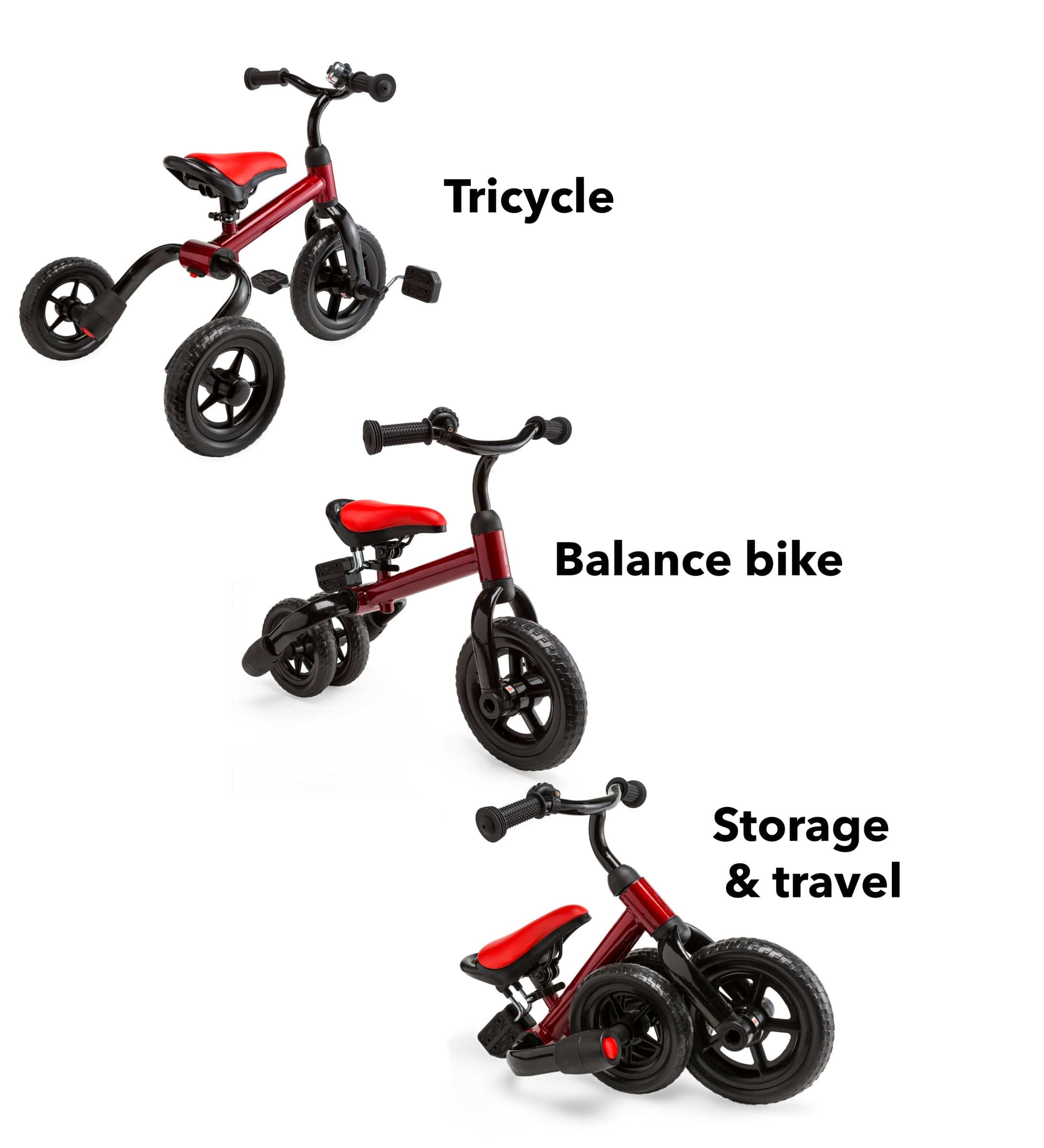 2 in 1 balance bike best sale and tricycle