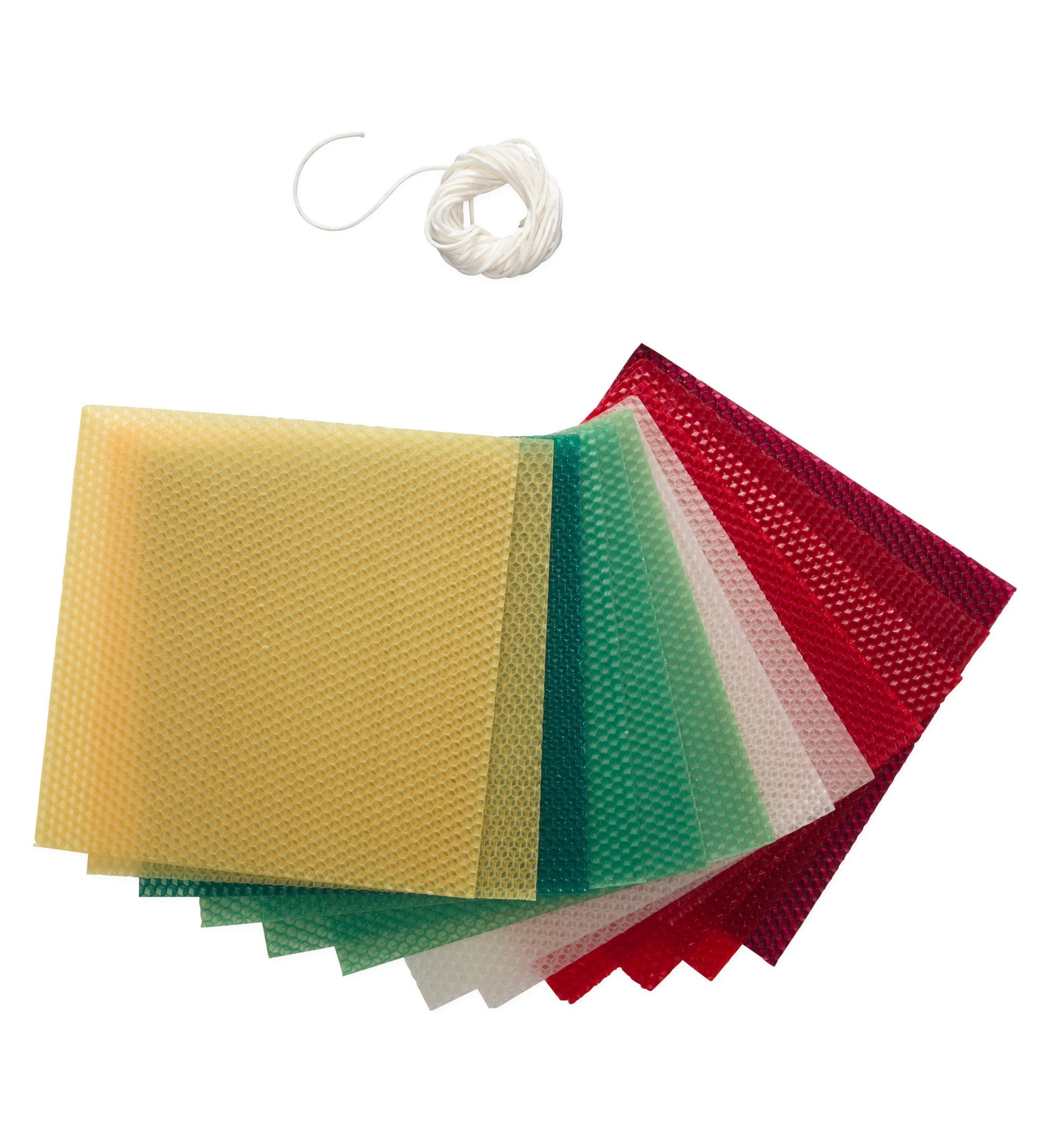 Colored Beeswax Candle Making Sheets: 100 Pack | Betterbee