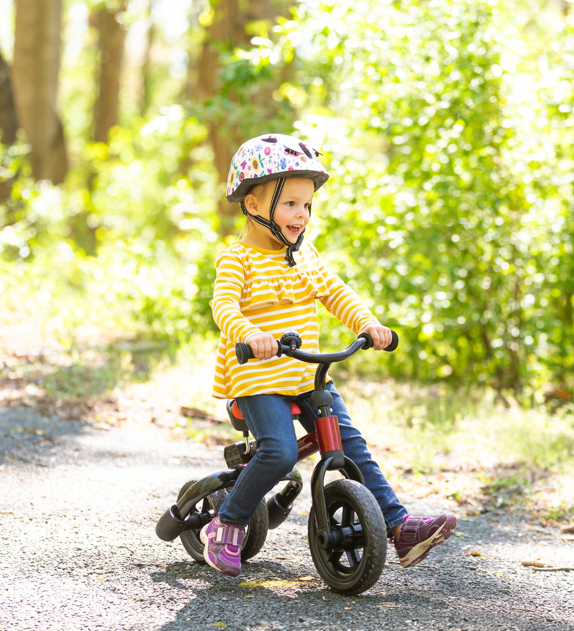 One2Go 2 in 1 Folding Tricycle and Balance Bike