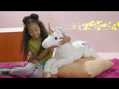 Extra large deals stuffed unicorn