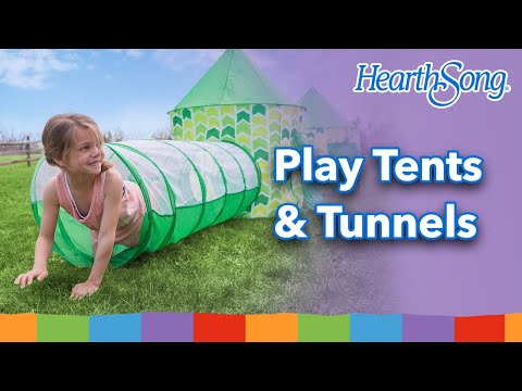 Pop-Up Play Tents and Tunnels, Set of Four – Hearthsong